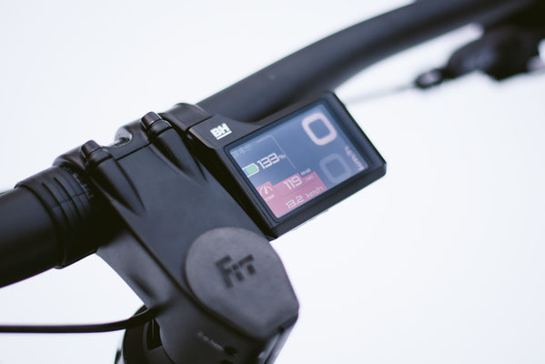 Über die ANT+-Schnittstelle lässt sich das Bike mit Garmin-Geräten