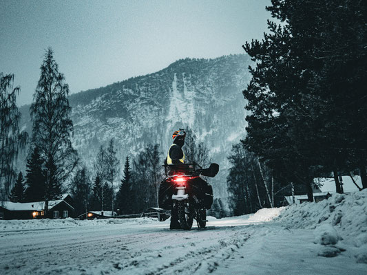 Impressionen: Cycling Norway in Midwinter: A Nine-Day E-Cargo Bike Journey Through Extreme Cold © Markus Stitz