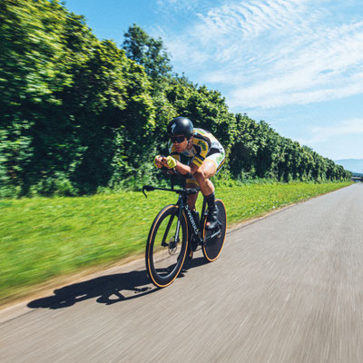 Christoph Strasser bei einer Testfahrt in Zeltweg (Copyright: Lex Karelly) 