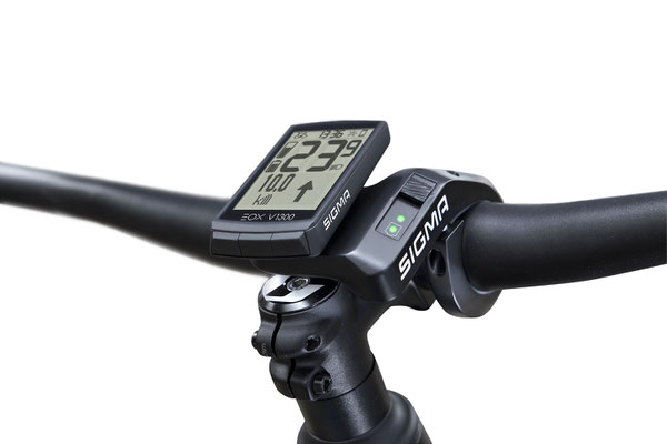 SIGMA präsentiert neues E-Bike Display EOX® VIEW 1300 mit innovativem Haltersystem RIBBON BUTLER