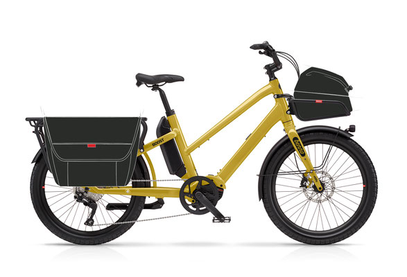 Benno Bikes Boost in der Farbe Neon Yellow