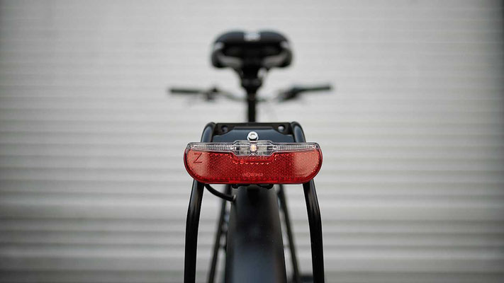 Massenger Fahrrad Berlin - Heckansicht