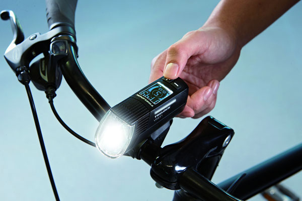 Dank minutiöser Restleuchtdauer im Display der LS 760 I-GO Vision kommt in der Dunkelheit kein Bangen auf.