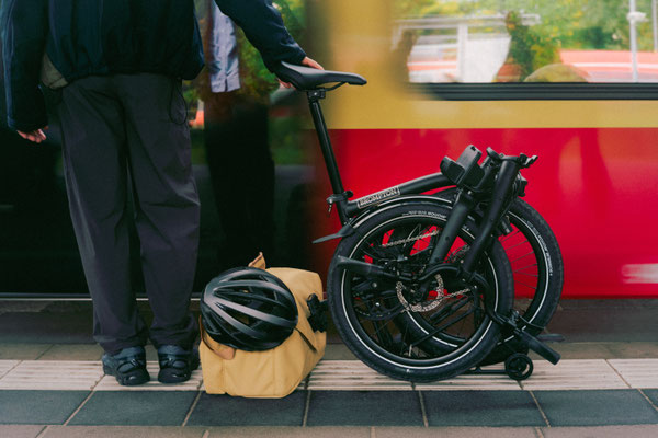 Brompton G Line City+ gefaltet ©Brompton