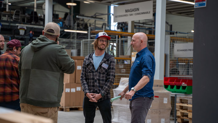 Impressionen vom DACH Kunden Convent bei MOUSTACHE Bikes in Thaon-les-Vosges