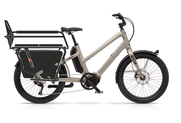 BENNO BOOST CX SPEED: Farbe TITANIUM GREY - EASY FAMILY-D