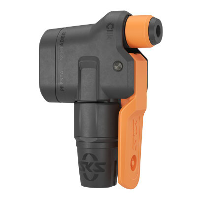 Als erster Pumpenkopf auf dem Markt vereint der AirPort die Kompatibilität mit allen vier relevanten Fahrradventilen: AV, SV, DV und dem Schwalbe Clik Valve.