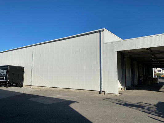 Das ergotec Logistik-Team konnte den langerwarteten Lagerneubau in Betrieb nehmen