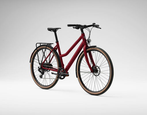 Ampler NOVA PRO Low-Step in der Farbe Ruby Red