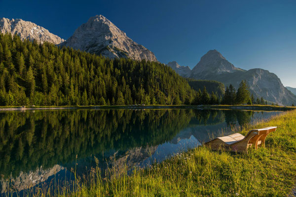 Die Ehrwalder Alm in Tirol hält für jedes Können und Alter die passende Route bereit ©FroZenLights