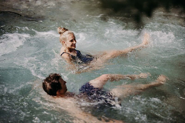 Auch das Schwimmen ist im Dips&Drops möglich ©MBH