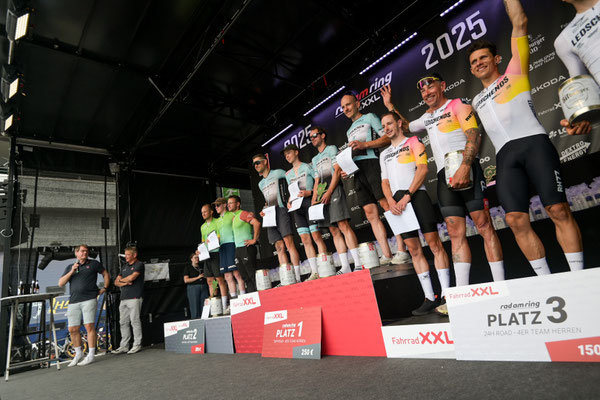 Siegerehrungen Männer Rad am Rind 2025 ©Marius Holler