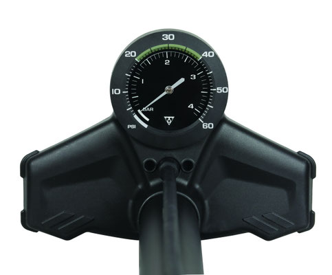 Topeak JoeBlow EX-Serie, Manometer