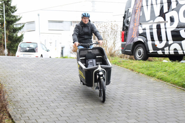 Bei der Testfahrt ©Zedler-Institut