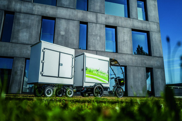 Das Cargo-Chassis AL-KO CarryNex setzt neue Maßstäbe in der Transport- und Logistikbranche – leichter, sicherer, individueller.© AL-KO Vehicle Technology Group