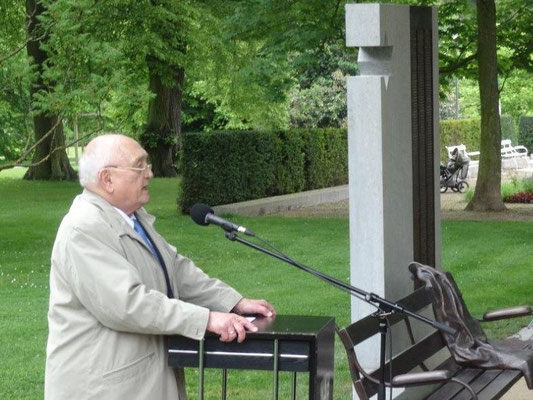 Begrüßung durch den Sprecher der Arbeitsgemeinschaft Geschichte, Hans-Günther Patzke