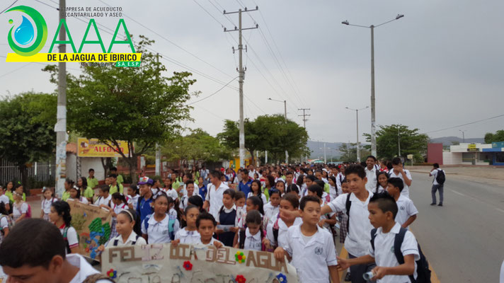 AAA DE LA JAGUA DE IBIRICO S.A. E.S.P. en celebración del día del Agua 2016.