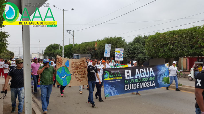 AAA DE LA JAGUA DE IBIRICO S.A. E.S.P. en celebración del día del Agua 2016.