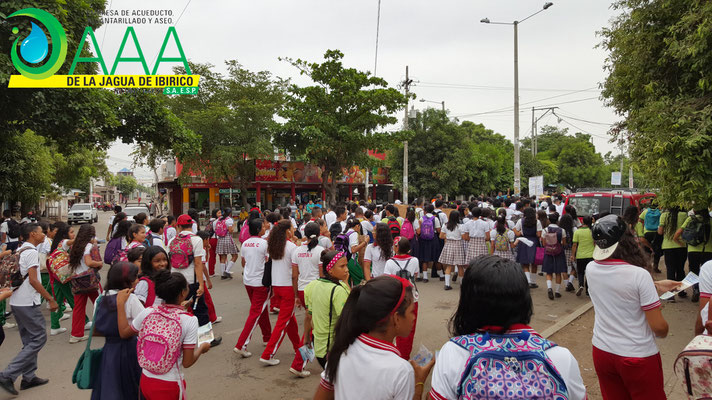 AAA DE LA JAGUA DE IBIRICO S.A. E.S.P. en celebración del día del Agua 2016.