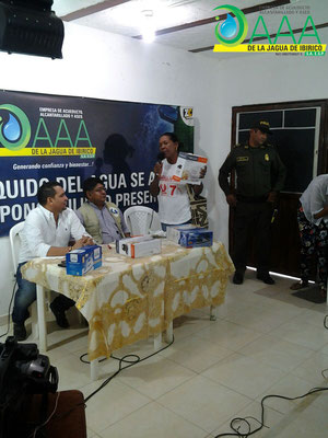 AAA DE LA JAGUA DE IBIRICO S.A. E.S.P Socializando el pago oportuno de la factura.