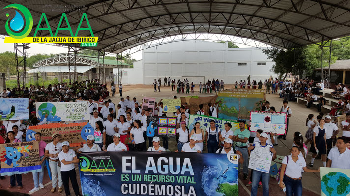 AAA DE LA JAGUA DE IBIRICO S.A. E.S.P. en celebración del día del Agua 2016.
