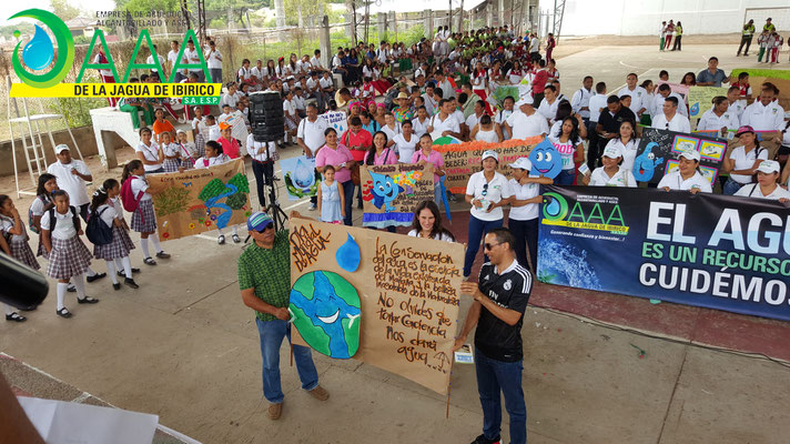 AAA DE LA JAGUA DE IBIRICO S.A. E.S.P. en celebración del día del Agua 2016.