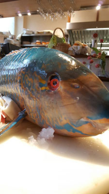 Beim frischen Fisch kommen im Da Capo auch mal nicht alltägliche Sorten auf den Tisch.