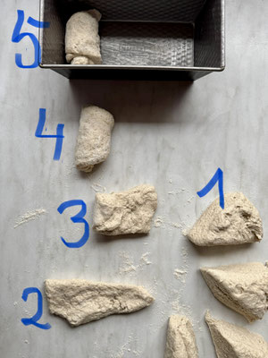 Teigling rollen – die Technik für perfekte Sandwichbrote“