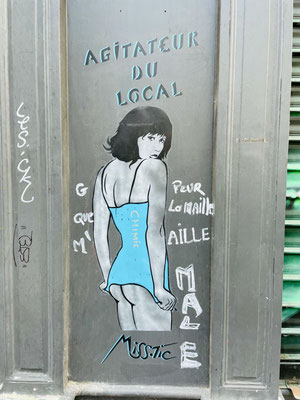 Montmartre Street Art Miss Tic