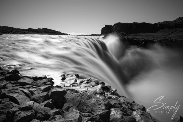 Dettifoss von der östlichen Seite.