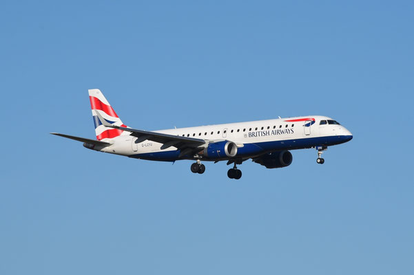 BA City Flyer, Embraer ERJ-190, G-LCYU