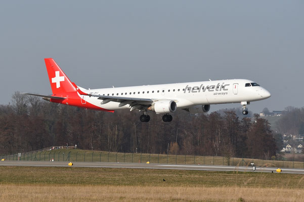 Helvetic, Embraer E195AR, HB-LVJ