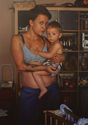 Anna Wypych - Paradox - Oil on canvas - 100x70