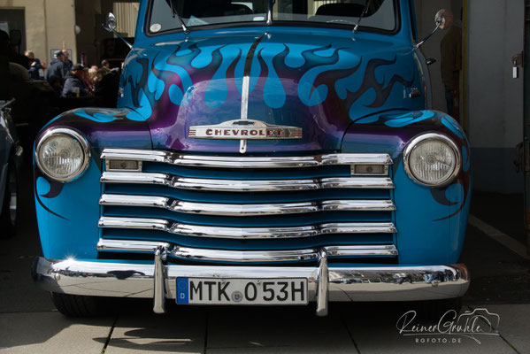 Chevy in Flames