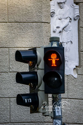 Pumuckl-Ampel in München