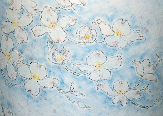 「花水木と青い鳥」　(2021.9.14) (c) Yukie Arai