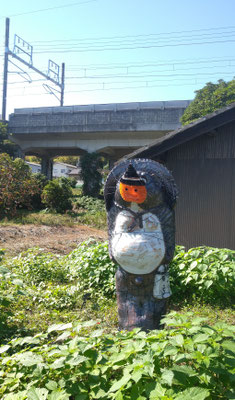 ～  沿線のタヌキ  ～　ハロ～ウィン☆彡　　(2025.10.23) (c) Yukie Arai