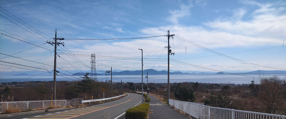 琵琶湖♪　(2021.1.10) (c) Yukie Arai