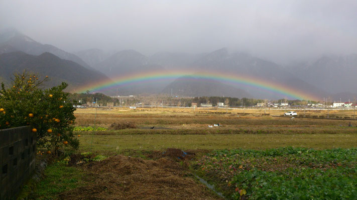 ～  比良山の麓  ～   つかめそうな光  立春の朝☆...   (2019.2.4) (c) Yukie Arai
