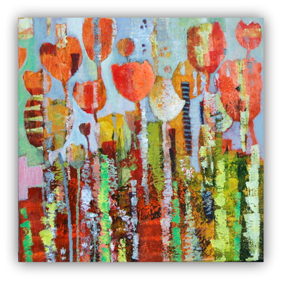 renouveau - 60x60 vendu