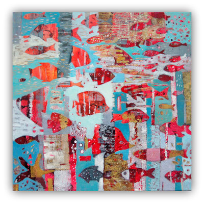 Belle vie - 80x80 vendu 