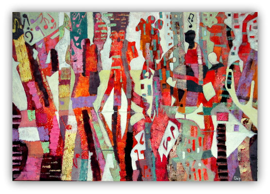 Le temps pour la danse - 130 x 90- vendu