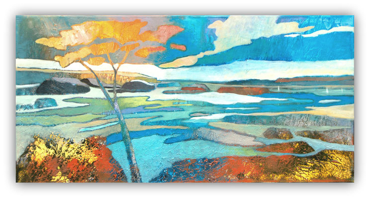 côte bretonne 100x50 - vendue