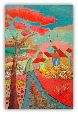 le chemin de l'éternité 40x60