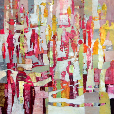 Chemin de vie 6 - 90 x 90 - vendu