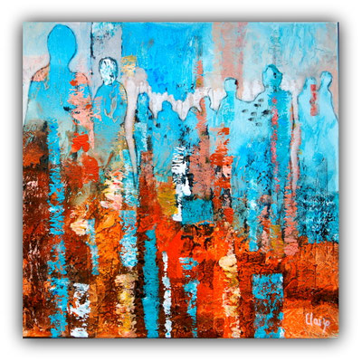 Solidaires - 60x60 - vendu