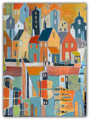 un été chaud 60x80