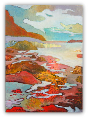 marée basse 50x70 - vendue