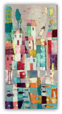 Le coeur léger - 40 x 80 - vendu