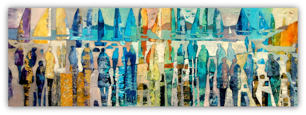 Embarquez vers la lumière ! 150 x 50